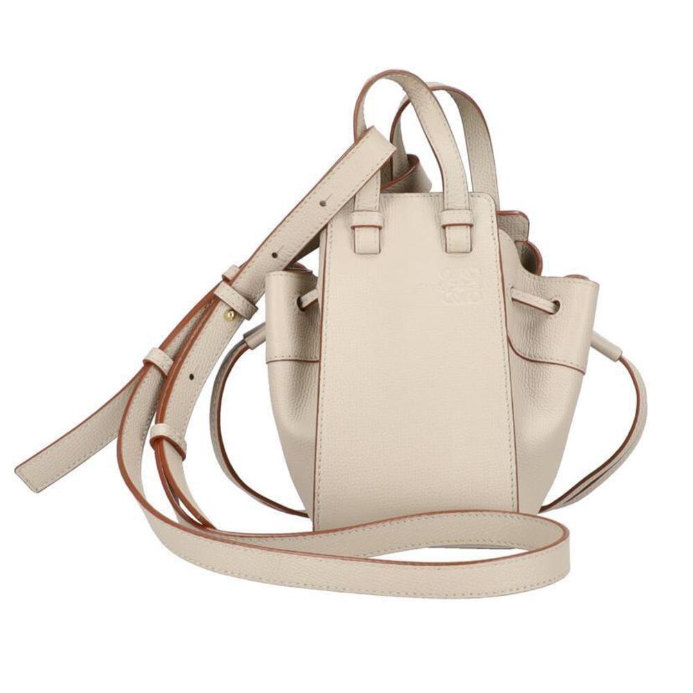 LOEWE Hammock Shoulder Bag Beige Cream